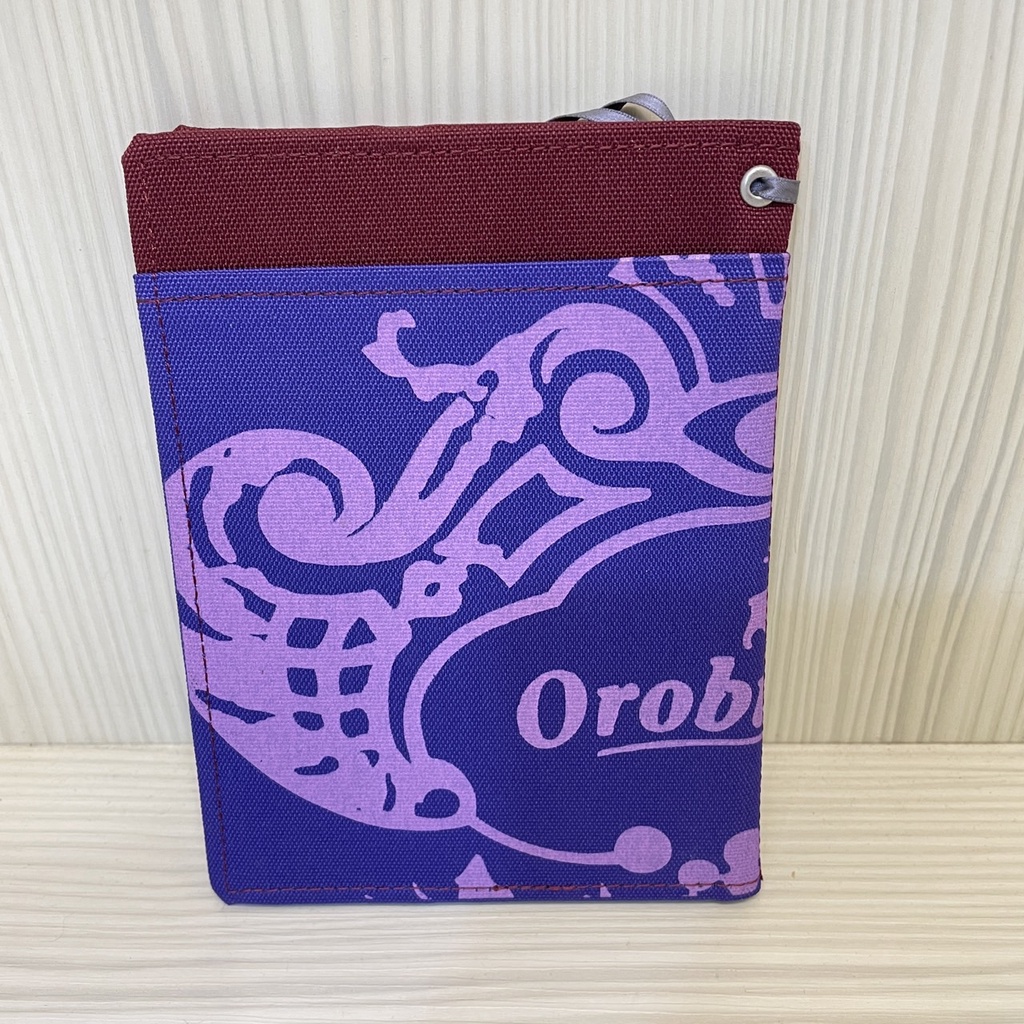 Orobianco 書衣 卡夾 護照套 棗紅色 深紅色 紫色
