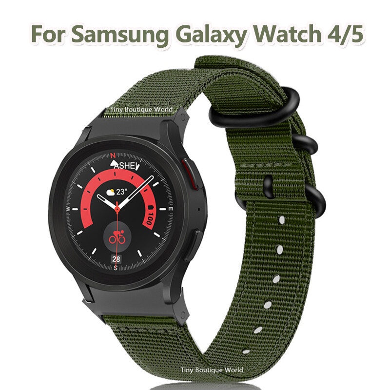 適用於三星 galaxy watch 4/5 無間隙錶帶 44 毫米 40 毫米 galaxy watch 4 經典 4