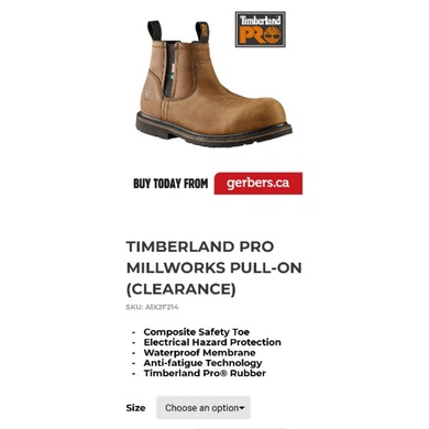 Timberland Pro 天柏嵐 複合頭 防穿刺 固特異縫底 工裝靴 工裝鞋 工作鞋