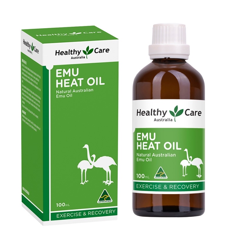 {預購｝澳洲代購🇦🇺 澳洲 Healthy care emu oil 鴯鶓油100ml 玻璃瓶裝