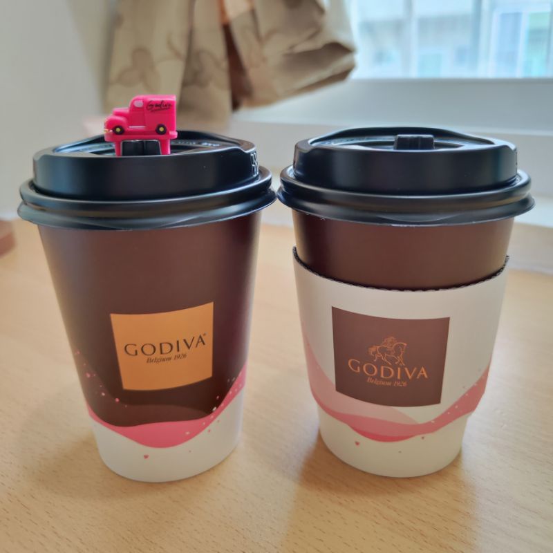 Godiva 7-11 2022 2021 車車 貨車 小貨車 超商 杯塞 紙杯 聯名 已拆封 款式如圖