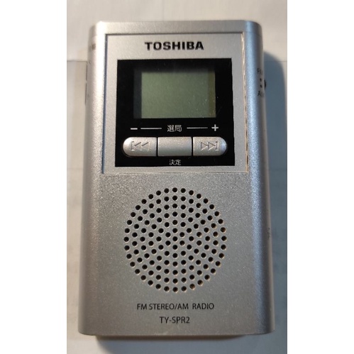 TOSHIBA AM/FM 收音機  TY-SPR2 mini radio