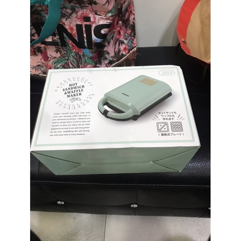 日本 TOFFY K-HS2-PA 馬卡龍色系 復古綠 熱壓三明治機 熱壓吐司 烤麵包機 吐司壓烤機