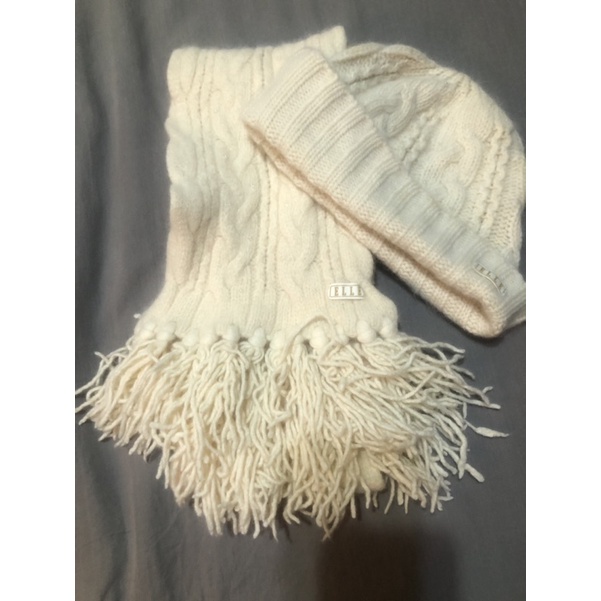 ELLE超保暖羊毛圍巾&amp;手套