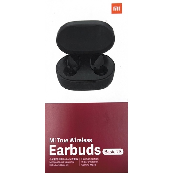 小米藍牙耳機Earbuds 遊戲版Basic 2S 黑 台灣小米授權 全新公司貨