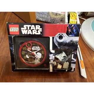 LEGO 樂高 星際大戰 鬧鐘 時鐘 外盒有拆 盒況良好 內袋全新未拆，未組裝，保存如新，2007年