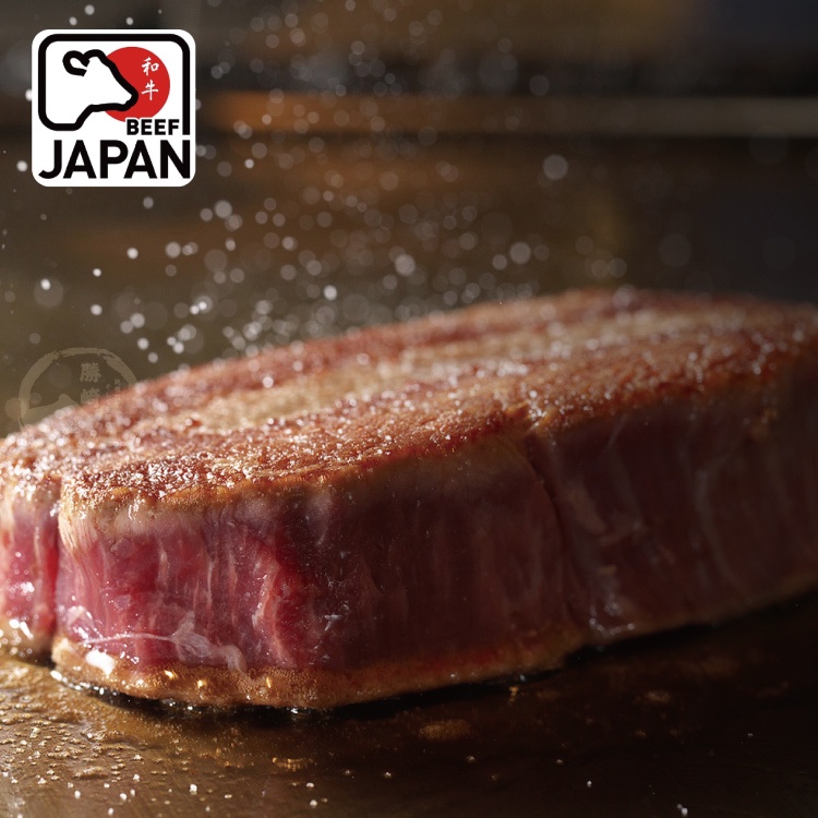 日本A4純種黑毛和牛嫩肩菲力牛排4片組(150公克/1片)