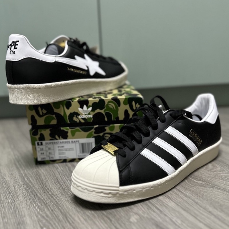 Adidas Superstar Bape 2022最新聯名款 US10 28cm 全新 Adidas 台灣公司貨