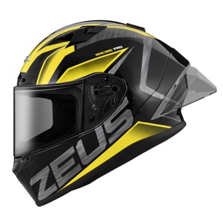 ZEUS ZS-826 BK3 -黑黃全罩式安全帽