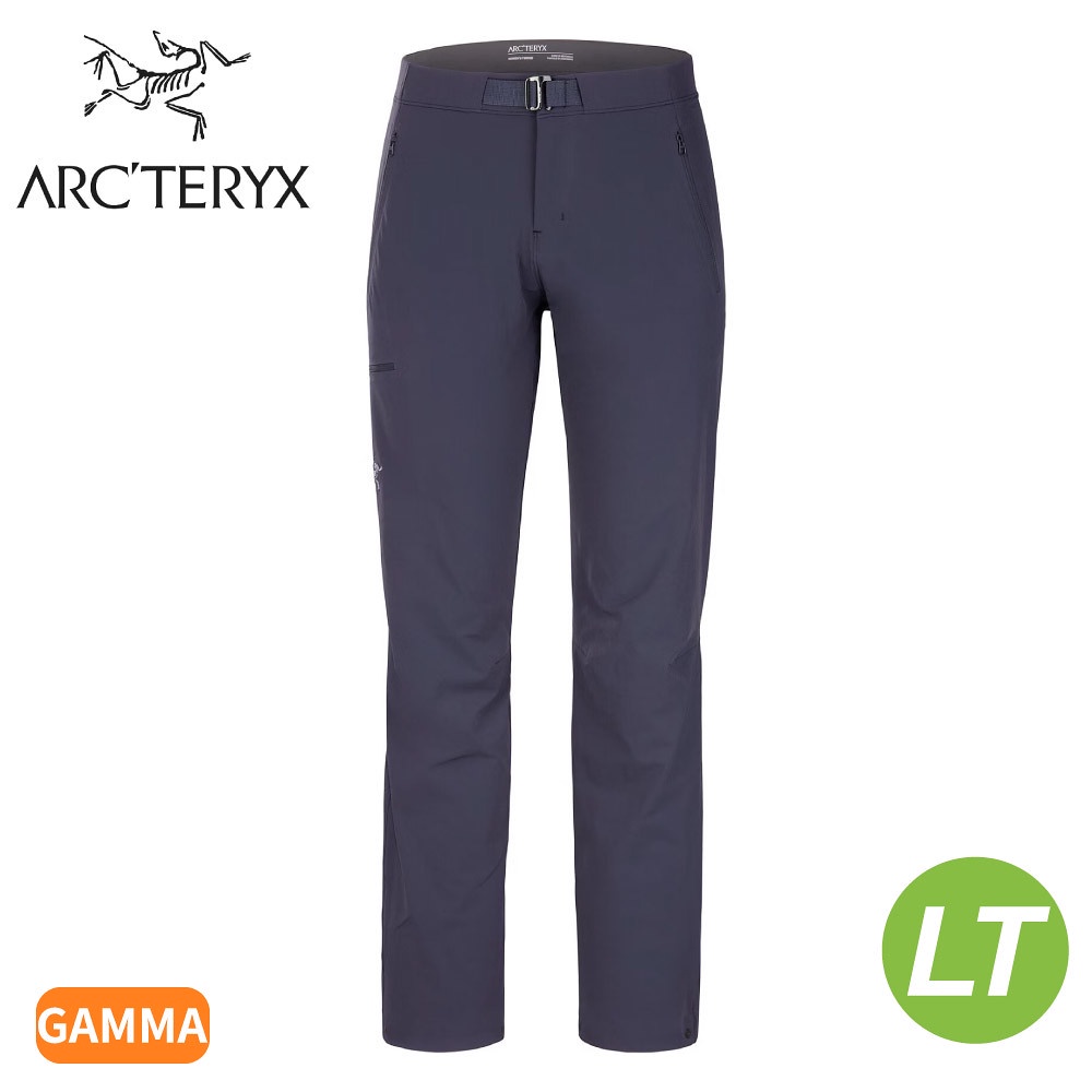 【ARC'TERYX 始祖鳥 女 Gamma LT軟殼長褲《黑寶石》】30150/休閒長褲/登山褲/戶外長褲