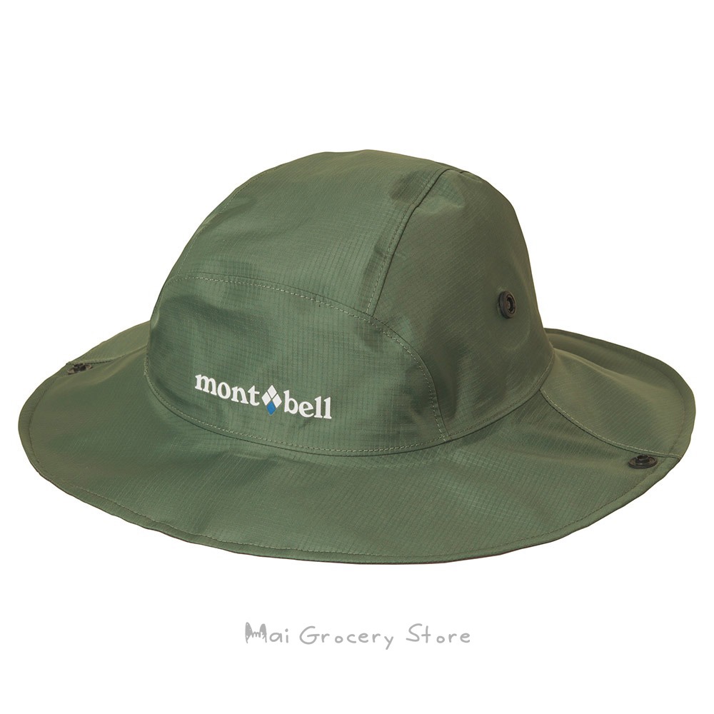 mai::小麥戶外店//Mont-bell GORE-TEX Storm Hat 男款 戶外 防水 抗UV 遮陽 圓盤帽