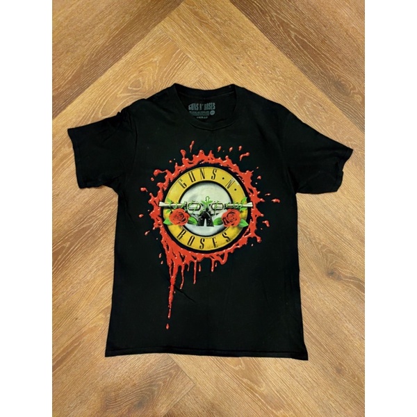 二手Guns N’ Roses槍與玫瑰2018台北演唱會限定T-shirt 官將首
