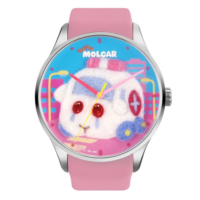 【限量】PuiPui 天竺鼠車車腕錶｜Ambulance (救護車車) 公司貨