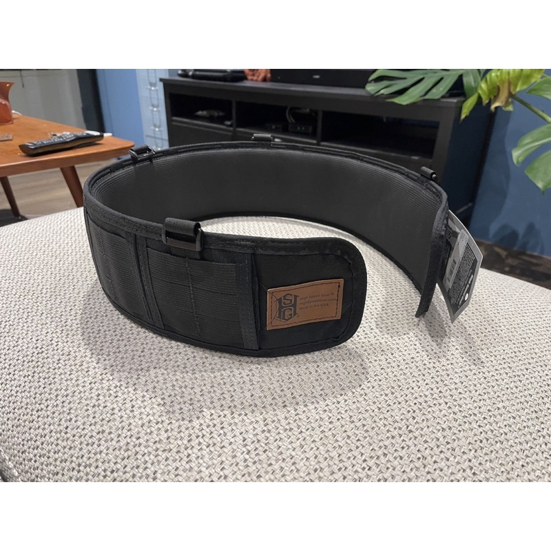 HSGI SURE-GRIP PADDED BELT SLOTTED