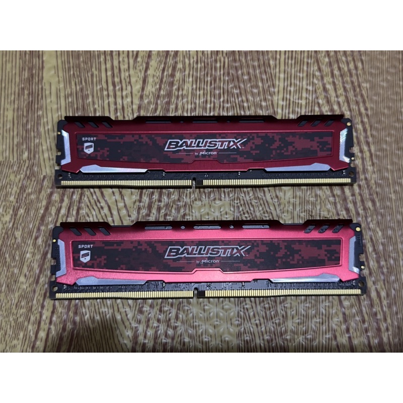 美光Ballistix Sport LT競技版 DDR4-3200 16*2 = 32G