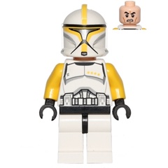 LEGO 樂高 人偶 STARWARS 星際大戰 克隆指揮官 Clone Trooper Commander 75019