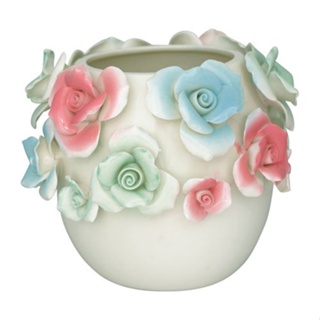 【丹麥GreenGate】Rose muticolor 花瓶 M 《WUZ屋子-台北》花瓶 花器 擺飾 家飾 陶瓷花瓶