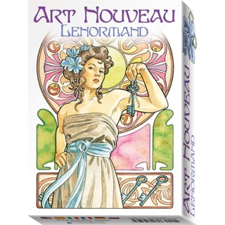 新藝術風格雷諾曼神諭卡,贈中文翻譯｜Art Nouveau Lenormand【左西】