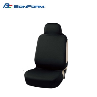 【BONFORM】全罩式抗菌消臭防水防踢椅套-前座 B4089-10BK 黑色 | 金弘笙