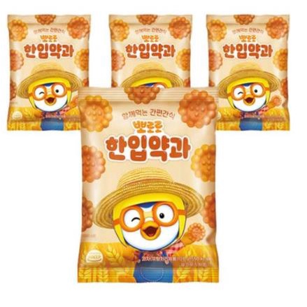 韓國Proro一口藥果蜜油餅120g/袋 古早零食 獨立包裝適合孩子