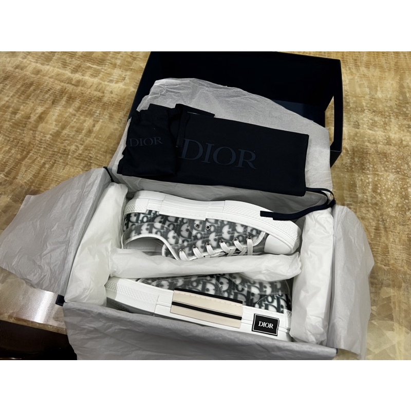 全新 Dior B23低筒運動鞋 白色