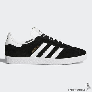 Adidas 休閒鞋 男鞋 女鞋 Gazelle 麂皮 黑白 【運動世界】BB5476