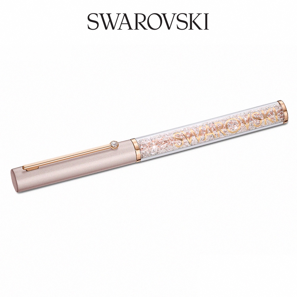 SWAROVSKI 施華洛世奇 施華洛世奇 Crystalline Gloss 玫金色璀璨粉圓珠筆