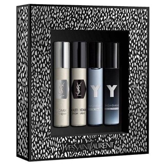 YSL 男性小香禮盒10ML*4入組(天之驕子/天之驕子夜幕版/Y 淡香水/Y 淡香精)