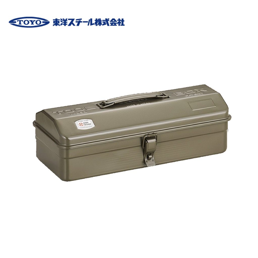 【TOYO BOX】山型單層工具箱（中）- 橄欖綠