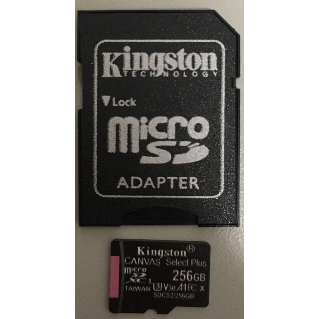 金士頓 記憶卡 Kingston Canvas Select Plus 256GB microSD