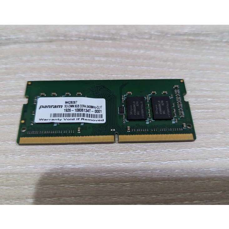 Panram DDR4 2400MHz 8G 筆記型記憶體 買到賺到!!