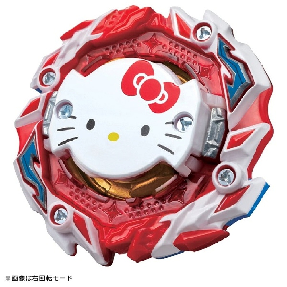 【TAKARA TOMY】戰鬥陀螺 BBG-40 Hello Kitty 聯名限定陀螺