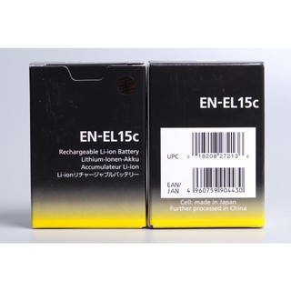 全新NIKON EN-EL15c 盒裝原廠鋰電池 D850 Z6II Z7II 日本平輸