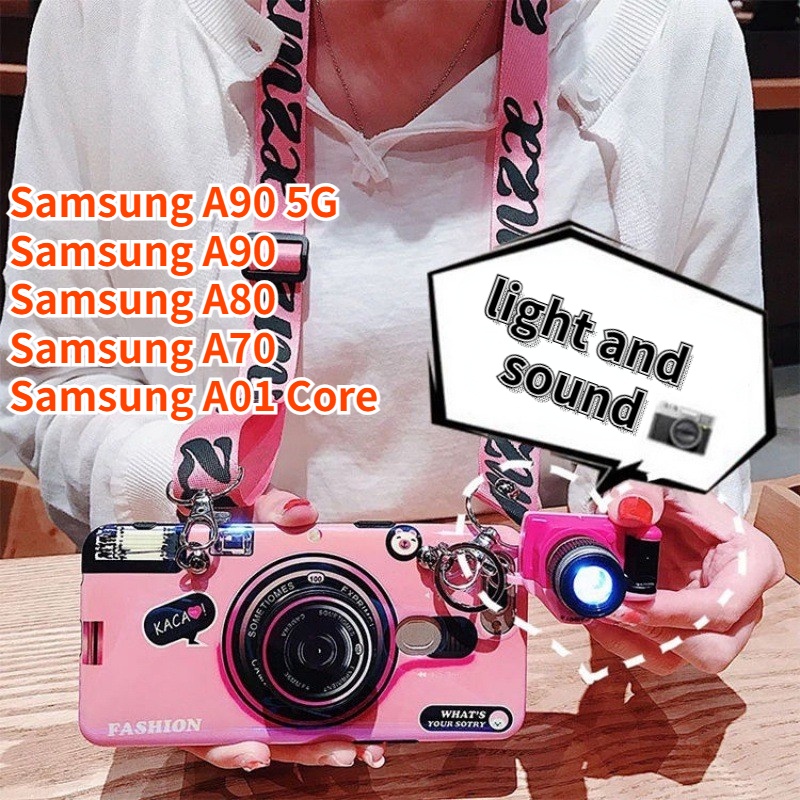 SAMSUNG 適用於三星 Galaxy A80 三星 A90 5G 三星 A70 三星 A90 三星 A01 Core