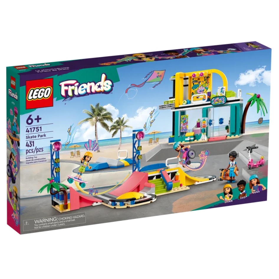 &lt;屏東自遊玩&gt; 樂高 LEGO 41751 Friends 女孩系列 滑板公園 現貨