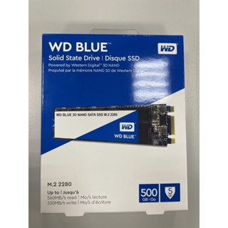 WD 藍標 3D NAND 500GB M.2 2280 SATA SSD