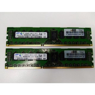 三星 Samsung DDR3 1333 2G ECC REG 雙面 伺服器專用 超取