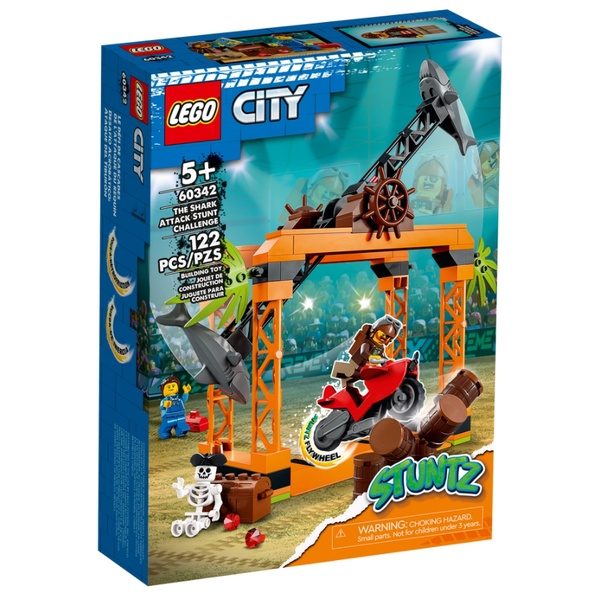 彩虹磚🌈  LEGO 60342 鯊魚攻擊特技挑戰組
