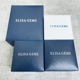 Elisa Gems 飾品收納盒 盒子 禮物包裝 飾品盒 幾乎全新無泛黃與破碎