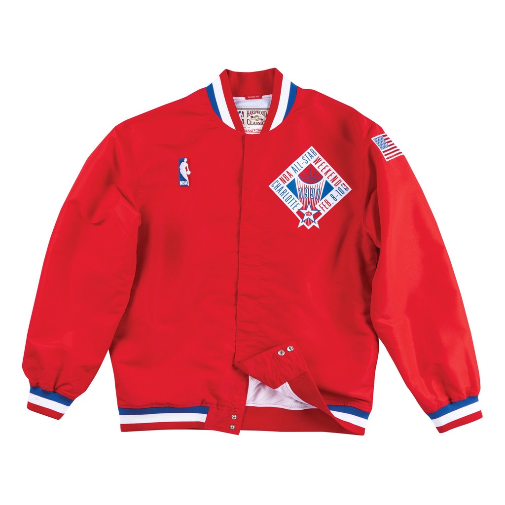 NBA Authentic Warm Up 球員版熱身外套 1991 All Star West 紅