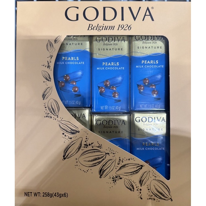 快速出貨 現貨 出清  即期 GODIVA 牛奶巧克力豆 鐵盒裝 外有塑封膜 有效期限2024/06/04 拆售
