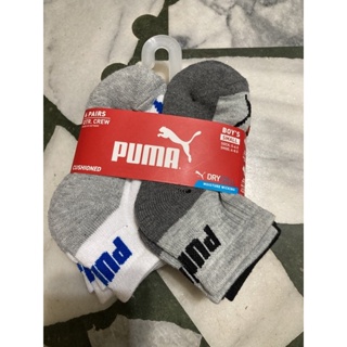 全新品 Puma運動短襪6入 現貨 襪子短襪 童襪 交換禮物