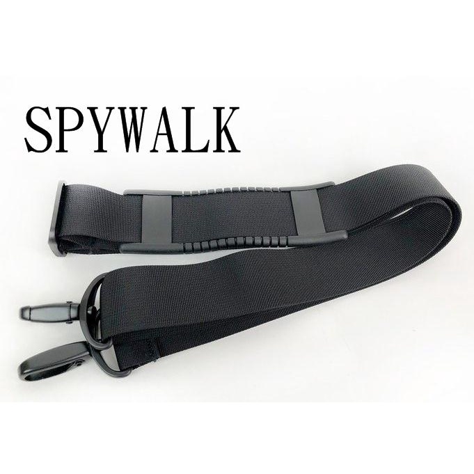 SPYWALK  良凱 斜背帶 /側背帶 /防滑肩背帶 （適用公事包、旅行袋、電腦包、休閒包）#001黑