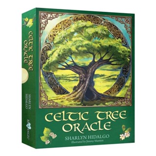 凱爾特樹神諭卡,贈中文翻譯｜Celtic Tree Oracle，榮耀四季的循環並尊敬我們的地球母親【左西】