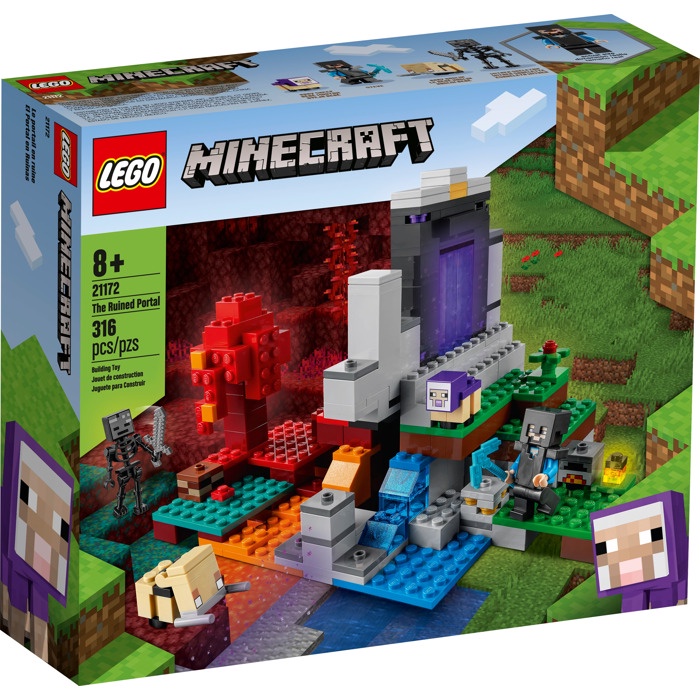 【台灣樂高】麥塊 Minecraft系列 21172 LEGO The Ruined Portal