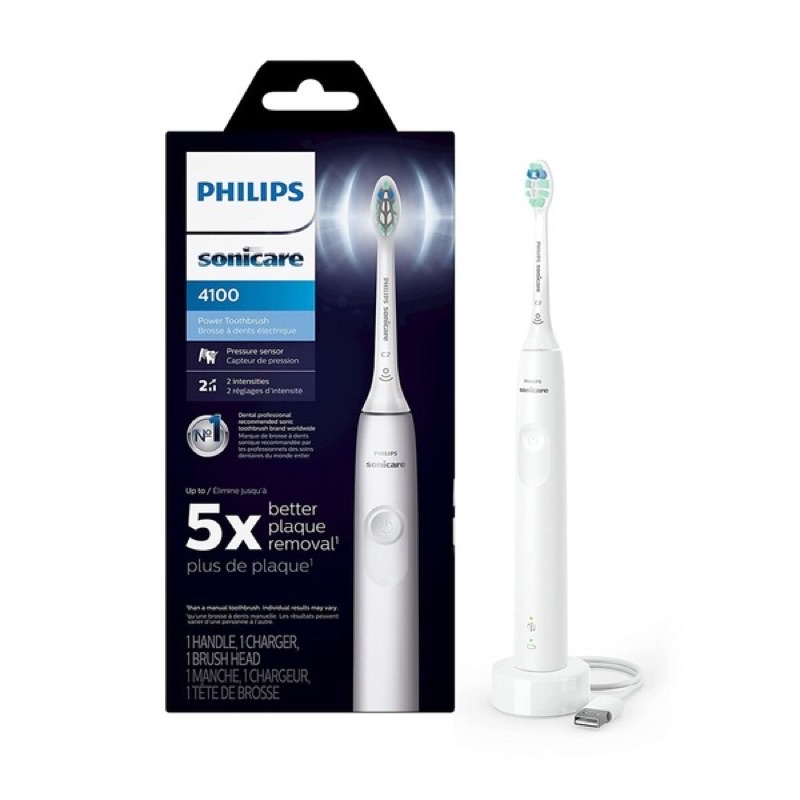 全新Philips 飛利浦 ProtectiveClean sonicare 4100 電動牙刷 hx3681  充電