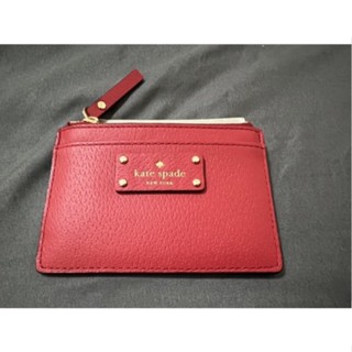 Kate Spade 荔枝紋卡夾零錢包 美國帶回 全新現貨 情人節禮物 攜帶方便 輕巧時尚 生日禮物 聖誕禮物 紀念日