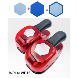 wp14+wp15 六邊形組 打下尺寸約:3.4cm+4cm 大型造型打孔器 造型打洞器 打孔器 打洞機 造型打孔器臺製