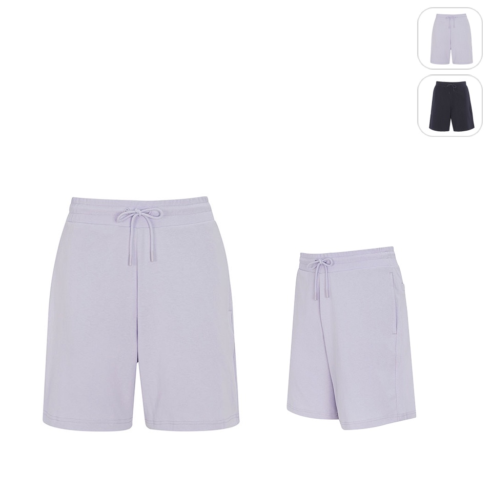 【FILA】男性 針織短褲-淺紫 1SHW-1206-PL