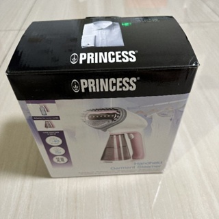 9成新 【PRINCESS 荷蘭公主】手持蒸氣掛燙機-櫻花粉